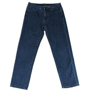 Alberto‎ Makali Slim Tapered Jeans Women's Size 8/42 100% Cotton Ankle Cropped